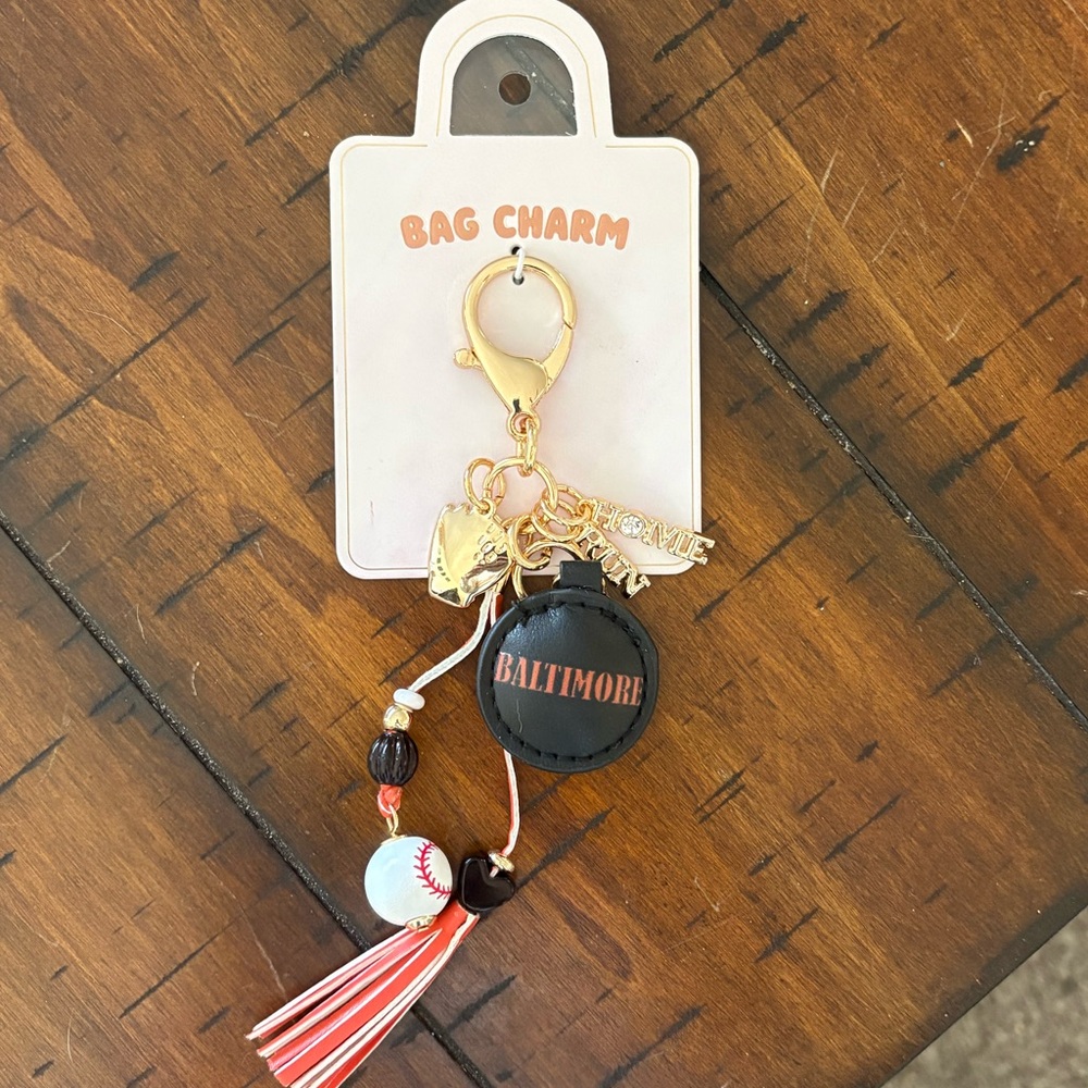 Anthropologie Bag charm brand NWT. Offers welcome smoke and pet free home